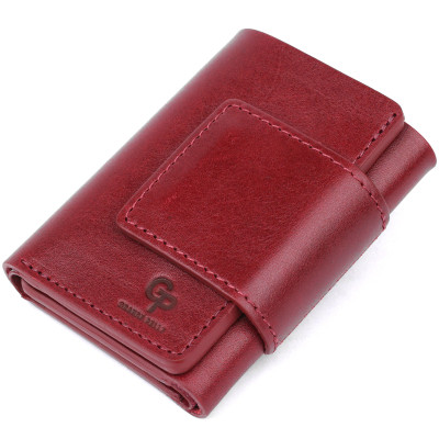 Портмоне Grande Pelle Бордовое (11574) Винница - изображение 1