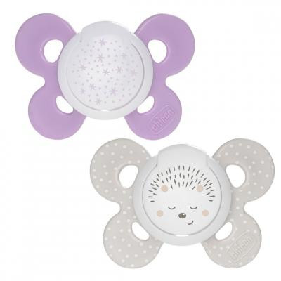 Пустышка Chicco Physio Comfort силиконовая 16-36 мес 2 шт с футляром люмин р (74935.41.00.00) Винница - изображение 2