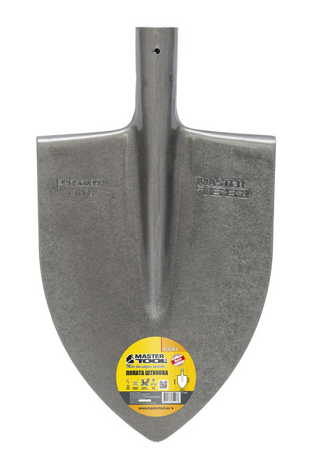 Лопата штикова MASTERTOOL 220х300х390 мм лакове покриття 14-6264 Коломия - фото 3