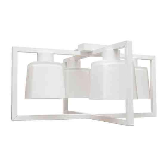 Люстра потолочная MSK Electric Boston на четыре плафона под лампу Е27 NL 400230-4 WH Одесса