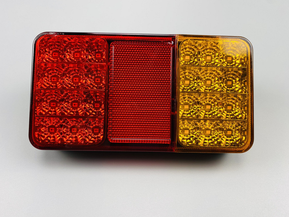 Ліхтар задній LED універсальний автомобільний габаритний, додатковий автосвітлодіодний комбінований Мукачево - фото 7