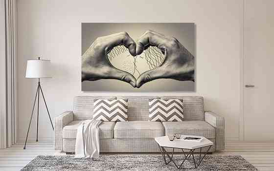 Картина холст в гостиную / спальню   Закохані   MLP_219 60x100 см Киев