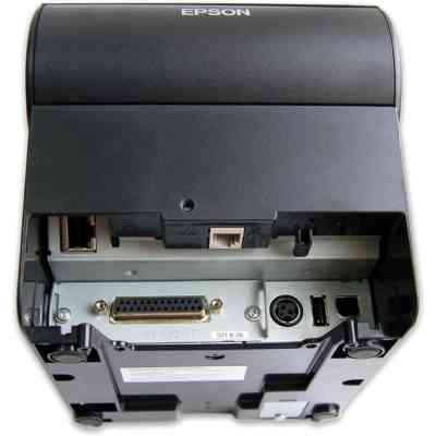 Принтер чеков Epson TM-T88VII USB, Ethernet, Serial, PS, Buzz, Black (C31CJ57112) Винница