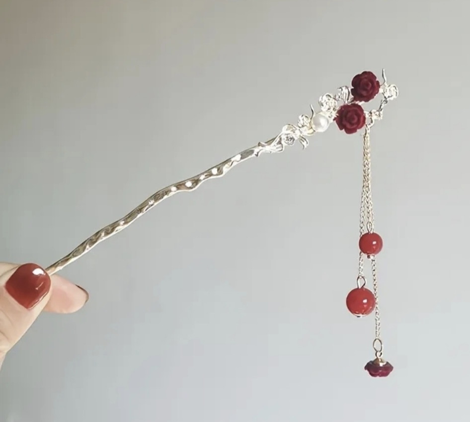 Шпилька-паличка для волосся 