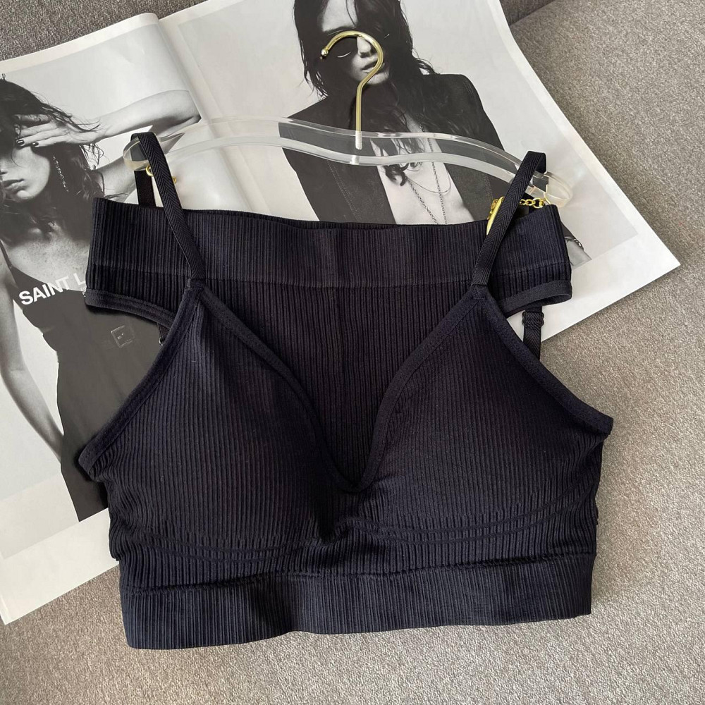 Комплект жіночої білизни з бразіalinами жовтогарячого вета розмір one size Київ - фото 1