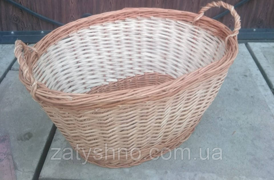 Кошик плетений великий на овочі та фрукти Київ - фото 4