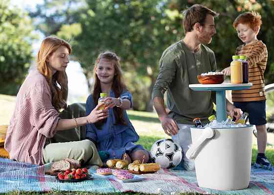 Стіл - бар пластиковий Keter Go Bar, кремовий Київ