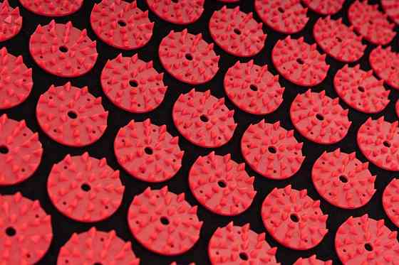 Массажный мат Hop-Sport для акупунктуры с игольчатой поверхностью снятия напряжения и улучшения самочувствия Киев