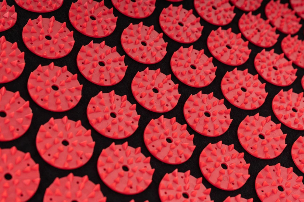 Массажный мат Hop-Sport для акупунктуры с игольчатой поверхностью снятия напряжения и улучшения самочувствия Киев - изображение 5