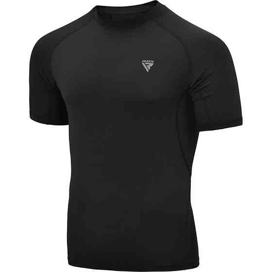 Рашгард з коротким рукавом RDX T15 Black 2XL Кам'янське