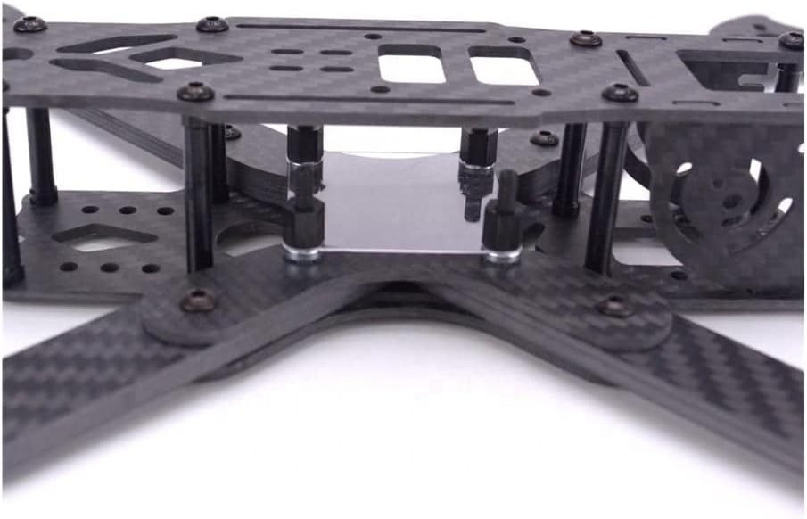 Рама карбонова HSKRC XL8 V3 8" 360мм для FPV дрона, X-тип, міцна, легка, без принтів Київ - фото 3