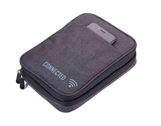 Органайзер дорожній Troika Connected поліестер Сірий Київ