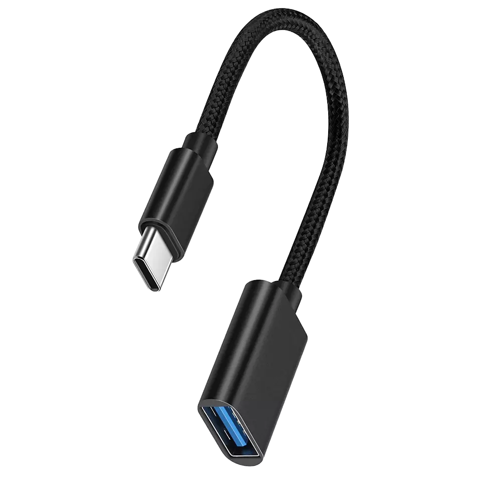 Кабель USB OTG Type-C на USB 3.1, 15 см Київ - фото 4