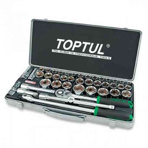 Комбінований набір інструментів TOPTUL 1/2" (дюйм +метр.) 43ед. GCAD4303 Чернігів