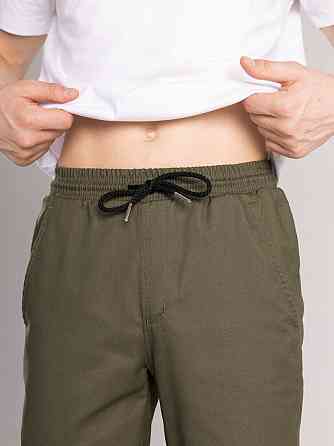 Коттоновые брюки мужские весенние осенние хаки с карманами Pobedov Step Киев