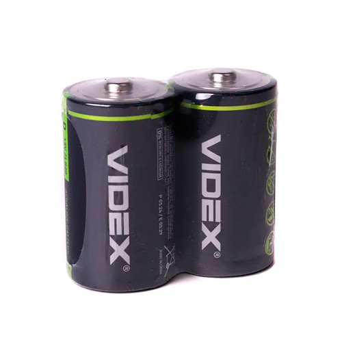 Батарейка LR20/D Videx лужна 1.5В Вінниця - фото 1