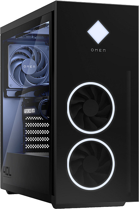 ПК HP OMEN 40L GT21-2014ua i5-14400F/32GB/SSD512Gb/NVIDIA GeF RTX 4070 Spr 12GB/K&M/WiFi/DOS Винница - изображение 2