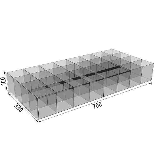 Короб EKOSTAR 32 ячейки для ластиков и мелочей Киев