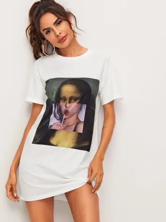 Футболка женская с принтом  46 Белая 2664083314 Днепр