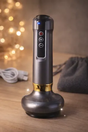 серый Вакуумный массажер для корректировки фигуры и антицеллюлитного массажа с подогревом Коломия