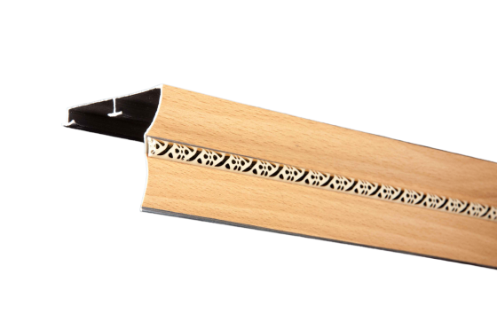 Алюмінієвий карниз БР-02/1 Бук Бровари