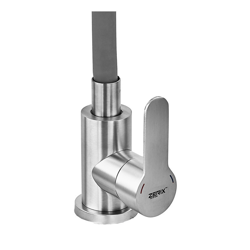 Кухонний змішувач із сірим силіконовим виливом Zerix DAX-011 Refl.Gray    ( ZX4819 ) 36025 Харків - фото 7