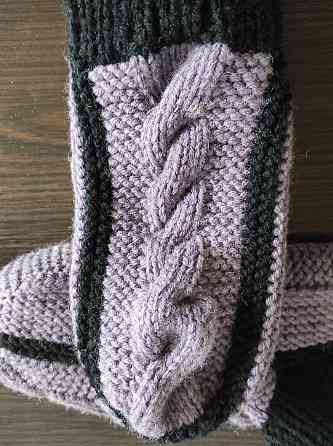 Тапочки-носки теплые вязаные (ручная работа)  топ Киев