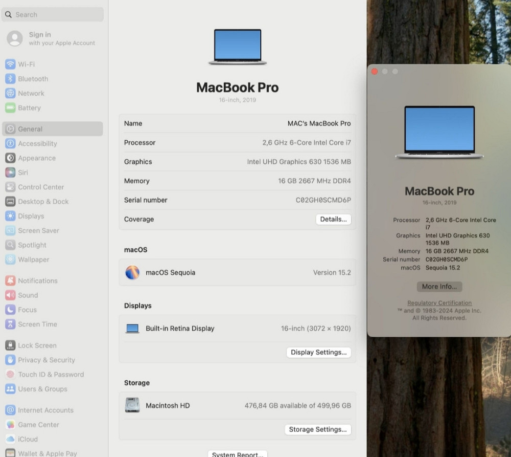 Ноутбук MacBook Pro 16