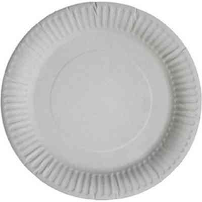 Тарілки одноразові Romus Картонні Білі D190 мм 100 шт. (Д19) Вінниця