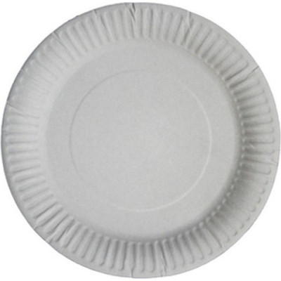 Тарілки одноразові Romus Картонні Білі D190 мм 100 шт. (Д19) Вінниця - фото 1