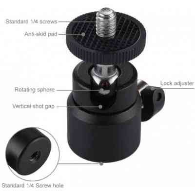 Голова штативна Puluz 1/4&quot; (PU412) Вінниця