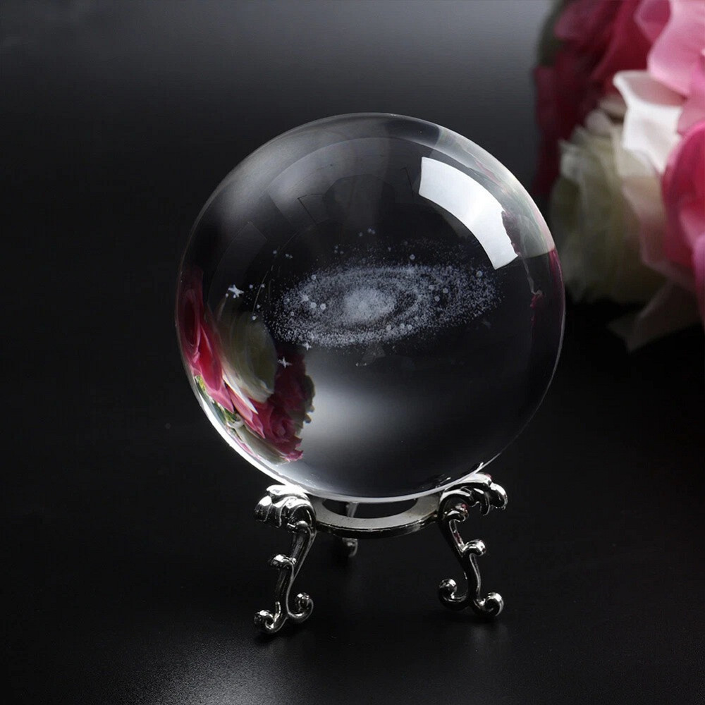Хрустальный шар на металлической подставке 6х6см SBR Киев - изображение 5