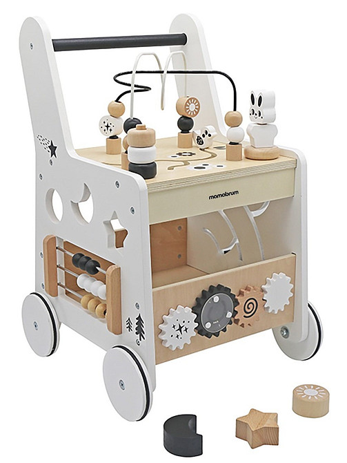 Детская деревянная учебная коляска ходунки AVKO E248 (40008248) для детей Киев - изображение 1