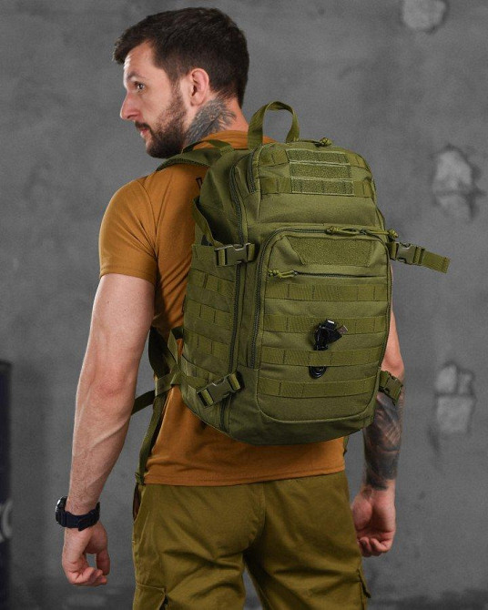 Рюкзак Silver knight oliva с USB ВТ1429 Одесса - изображение 1