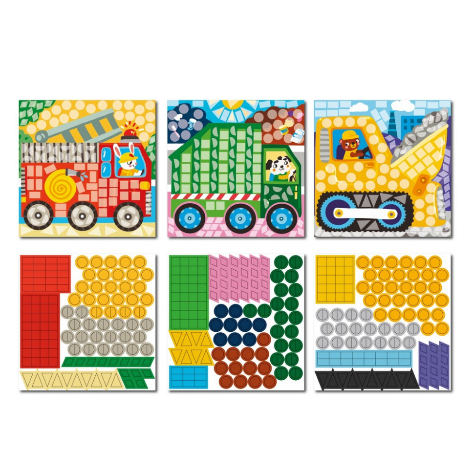 Детский набор для творчества мозаика 