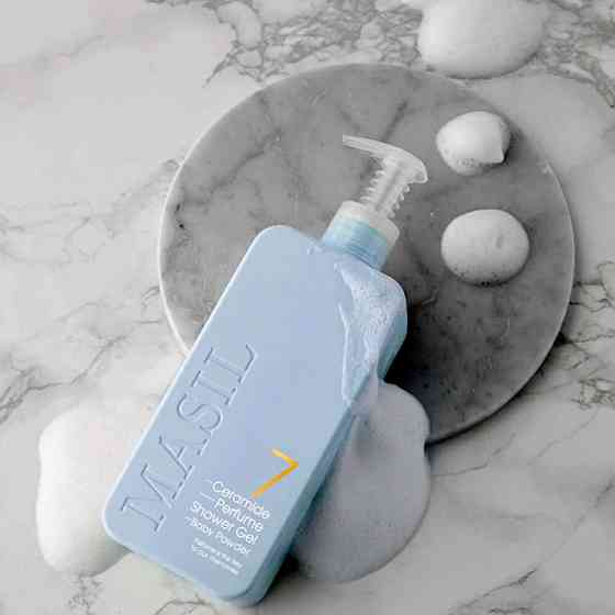 Гель для душа 7 Ceramide Perfume Shower Gel Baby Powder Masil 300 мл Винница