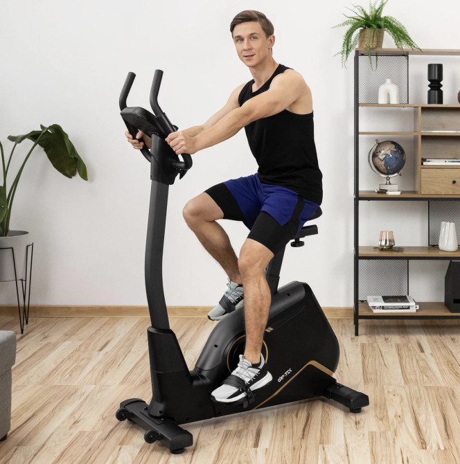 Велотренажер Gymtek XB4500 електромагнітний золотий Київ - фото 8