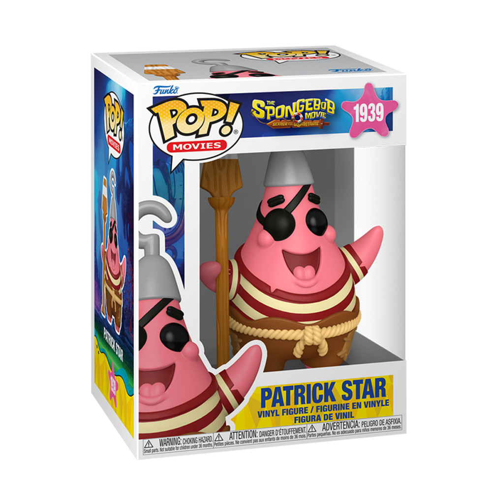 Ігрова фігурка Funko POP! серії Губка Боб - Пірат Патрік Днепр - изображение 3