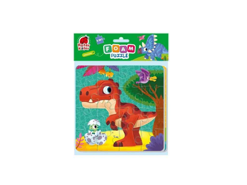 Пазлы Foam puzzles 2in1 Dinozaurs RK6050-06 ТМ VLADI TOYS Киев - изображение 1
