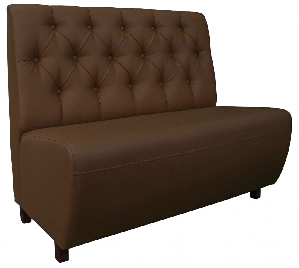 Диван Flay Simple New 680х1200х1090 Темно-коричневий Київ - фото 1