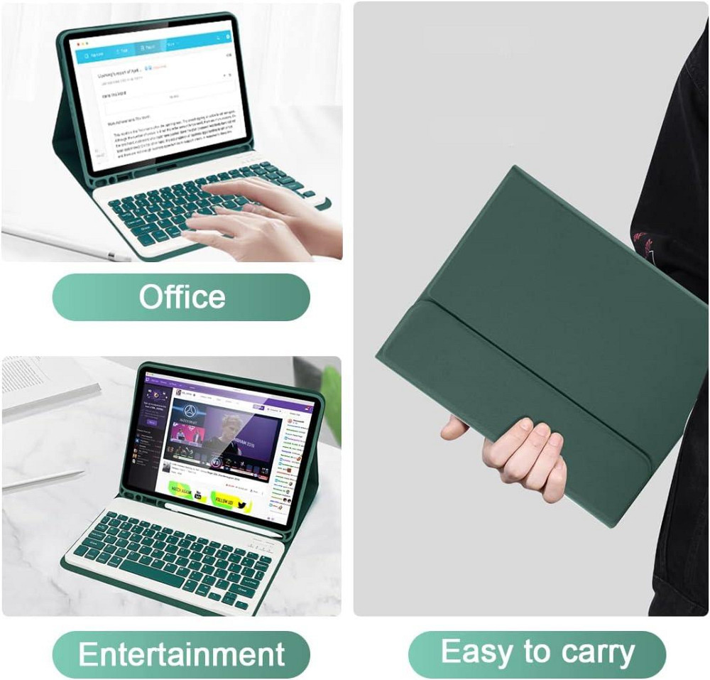 Чохол клавіатура для iPad A16 2025/iPad 10-го покоління (2022) A2696 / A2757 / A2777 Дніпро - фото 3