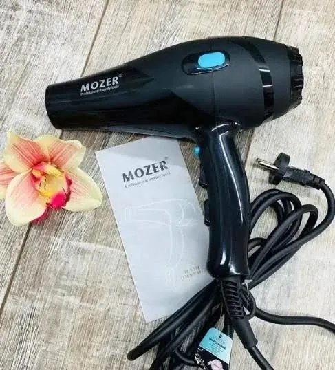 Профессиональный Фен для волос 6000Вт Mozer MZ-3100, 2 температурных режима, 2 насадки, холодный обдув Одесса - изображение 5