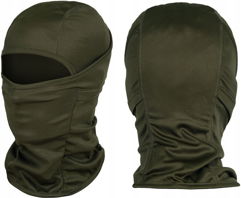 Універсальна Балаклава багатофункціональна термоактивна 1 отвір Mil-Tec від Sturm (12110101) Olive Нововолинськ - фото 1