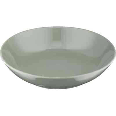 Тарелка Ardesto Capri, 630мл, 20см, порцеляна, зелений (AR0520CG) Винница