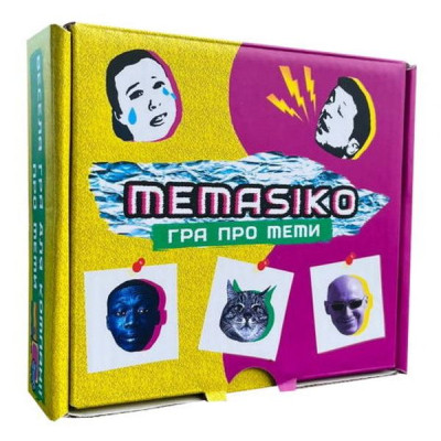 Настольная игра PLAYROOM Memasiko (игра о мемах) , украинский (ВР_ММСК) Винница - изображение 1