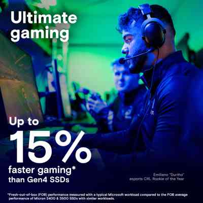 Накопитель SSD M.2 2280 2TB T705 with Heatsink Micron (CT2000T705SSD5) Винница