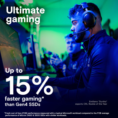 Накопичувач SSD M.2 2280 2TB T705 with Heatsink Micron (CT2000T705SSD5) Вінниця - фото 4