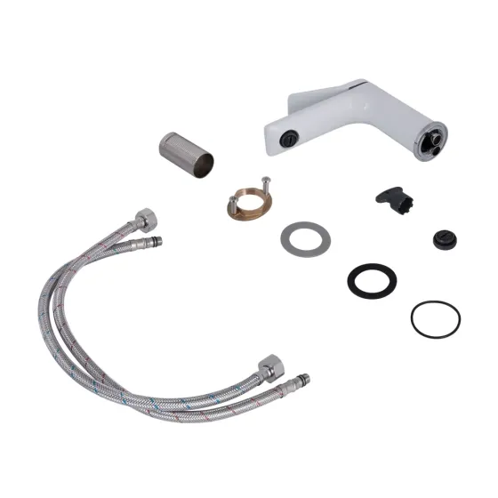 Змішувач для раковини Qtap Presto QTPRE270CRW45576 Chrome/White хром/білий Київ