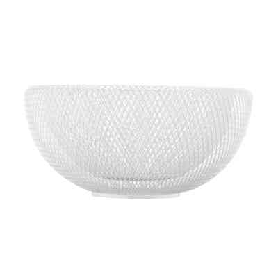 Фруктовница Ardesto Midori 25х25х12см, метал, білий (AR0902W) Винница