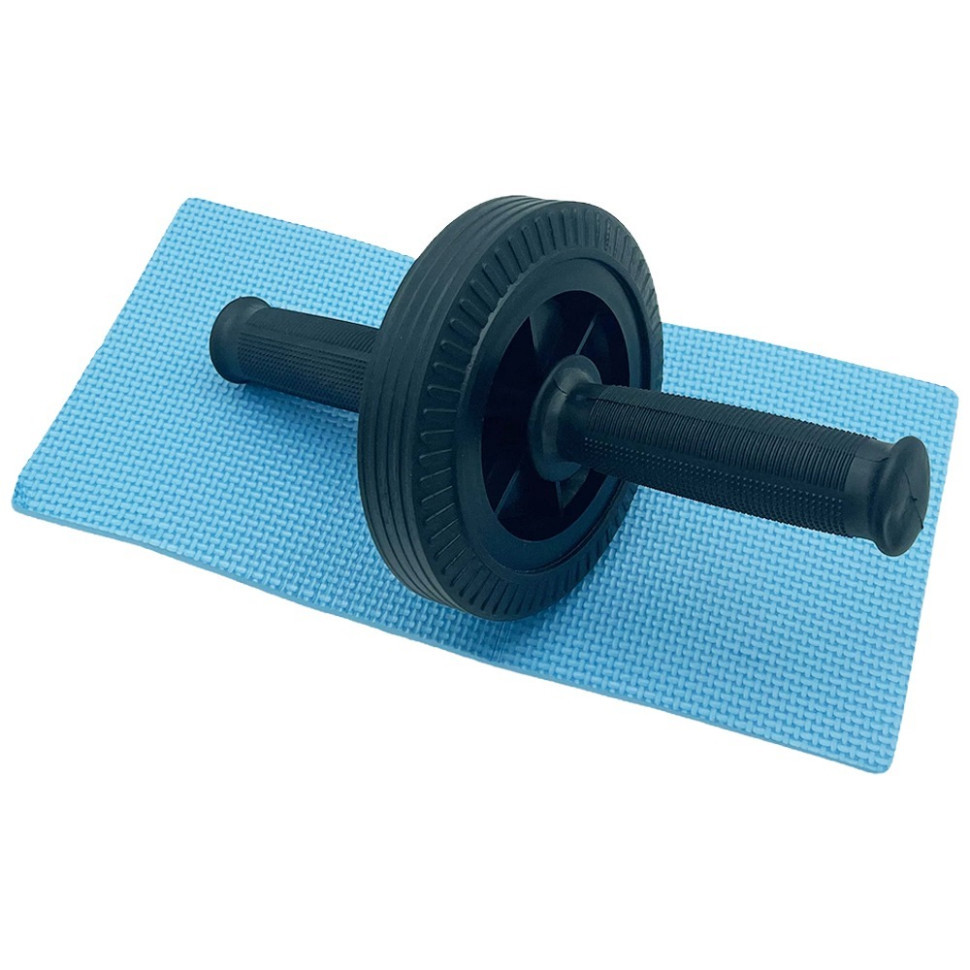 Ролик для преса одинарний Ab Roller NE-F-01BK Вінниця - фото 1